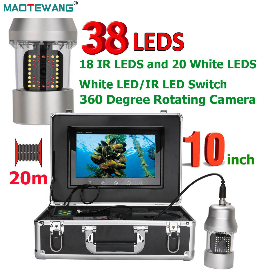 Fish Finder Cable - MAOTEWANG Câu Cá Dưới Nước Video