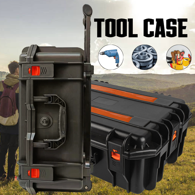 Fish Finder Case - Large Capacity Tool Box with Wheels