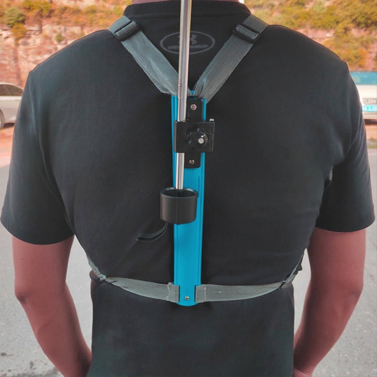 Fishing Camera - T34C Hands-Free Holder Sunshade Umbrella Clip