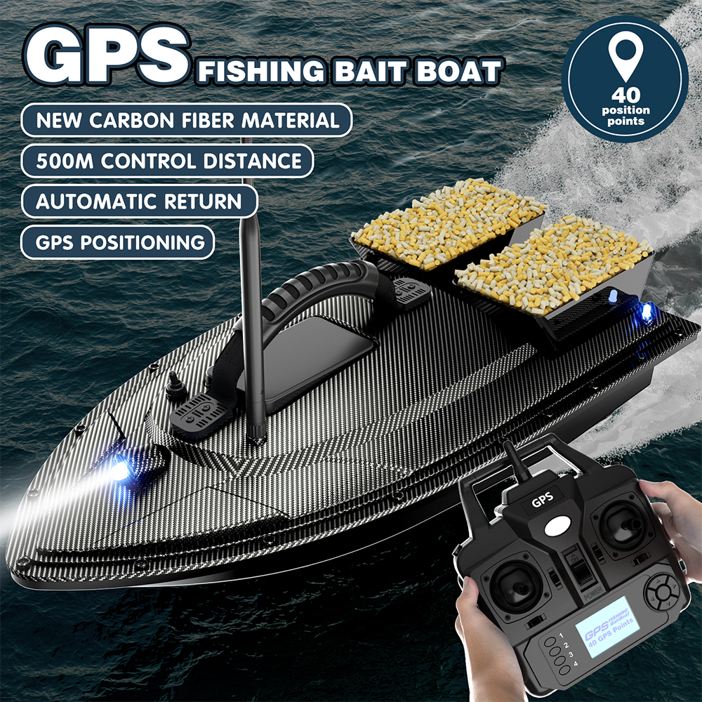 Fishing Gps - V070 12000mAh/5200mAh RC Bait Boat 500
