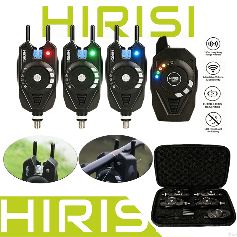 HIRISI SD11 3+1 Wireless Fishi - đánh giá và giá Bite Indicator