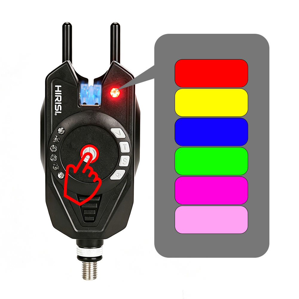 HIRISI SD11 3+1 Wireless Fishi - đánh giá và giá Bite Indicator