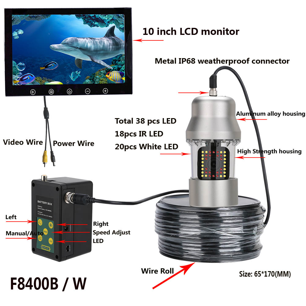 MAOTEWANG Câu Cá Dưới Nước Vid - đánh giá và giá Fish Finder Cable