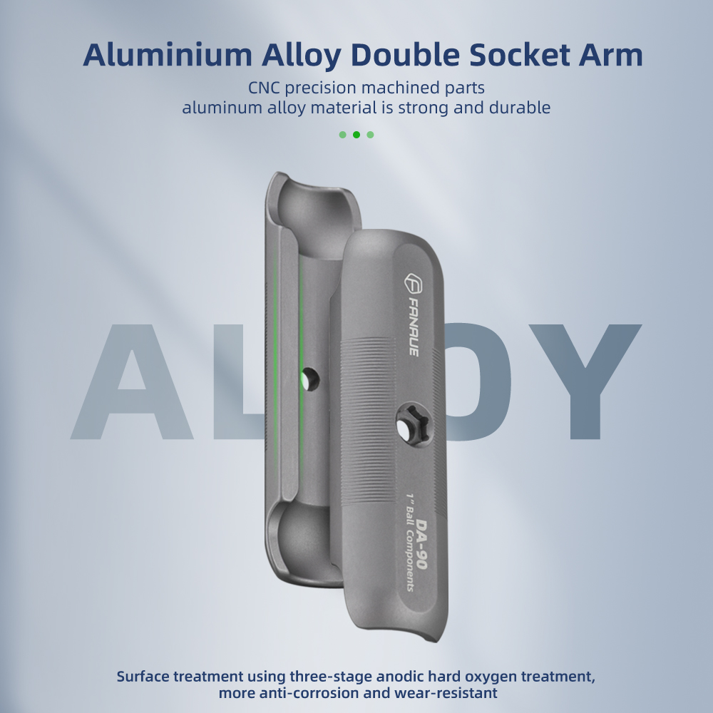 FANAUE Double Bass Socket Arm  - đánh giá và giá Fish Finder Mount