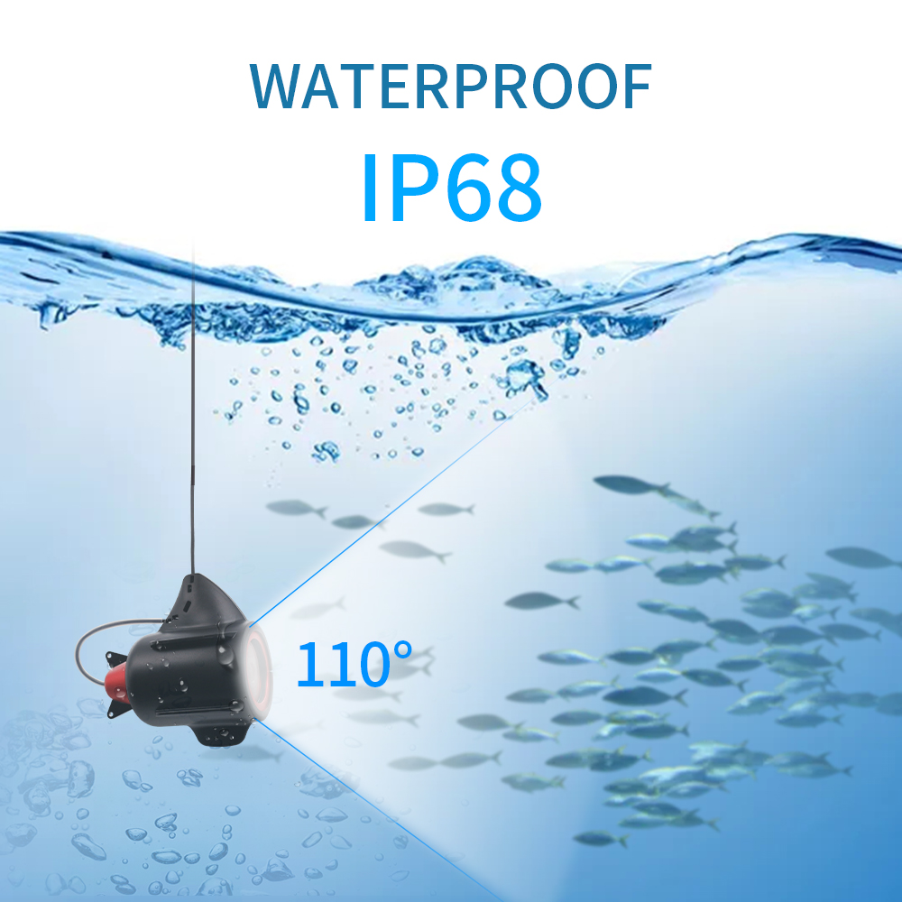 Băng Camera 7 Inch 1000TVL Dướ - đánh giá và giá Fish Finder Cable