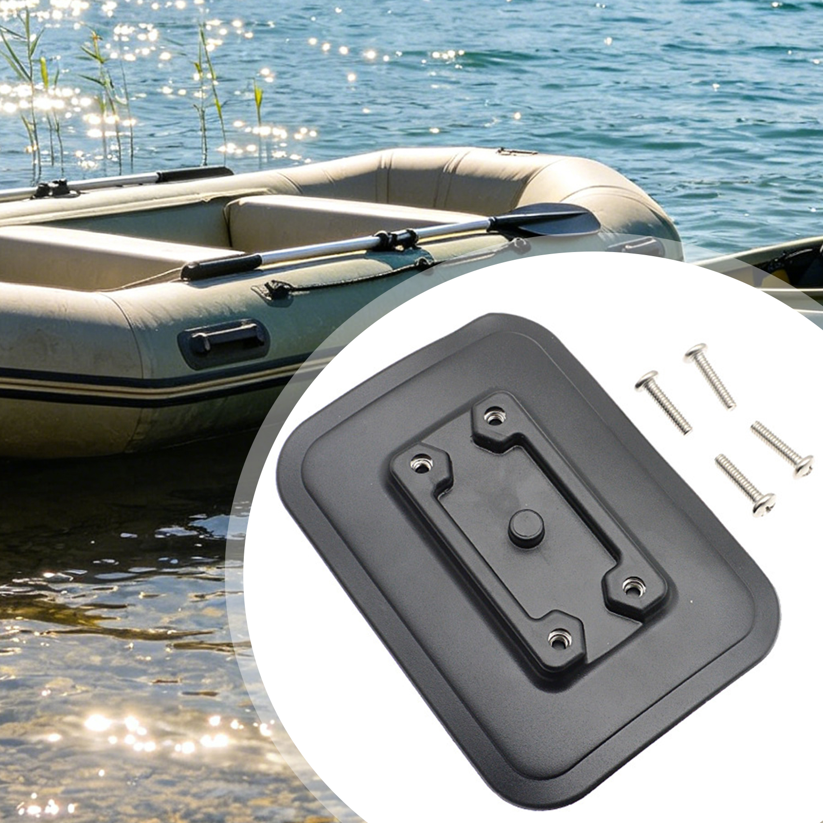 1 Set Inflatable Boat Fishing  - đánh giá và giá Fish Finder
