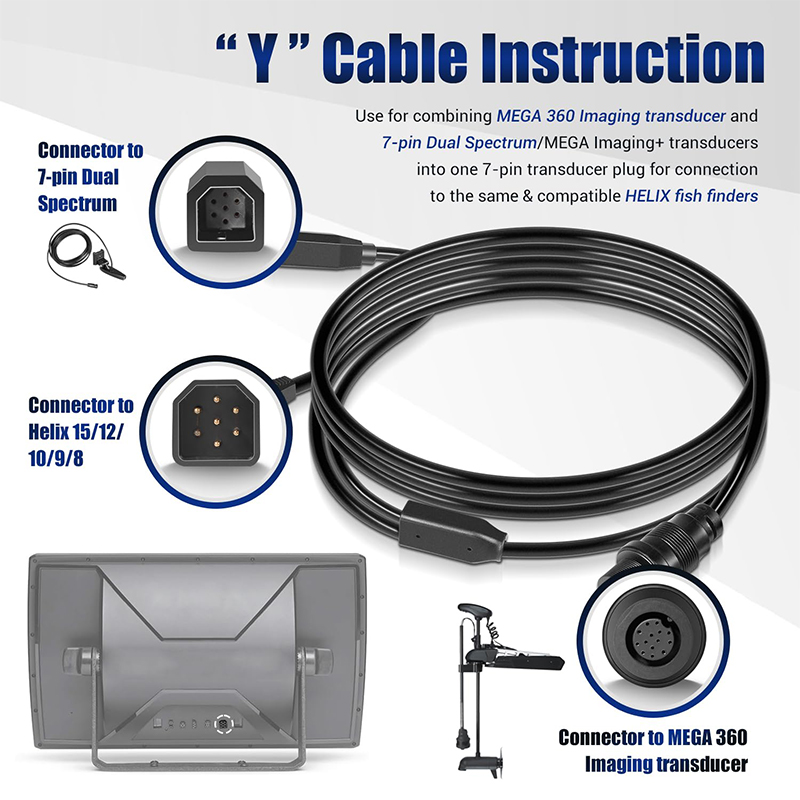720107-1 Transducer Adapter Ca - đánh giá và giá Fish Finder Cable