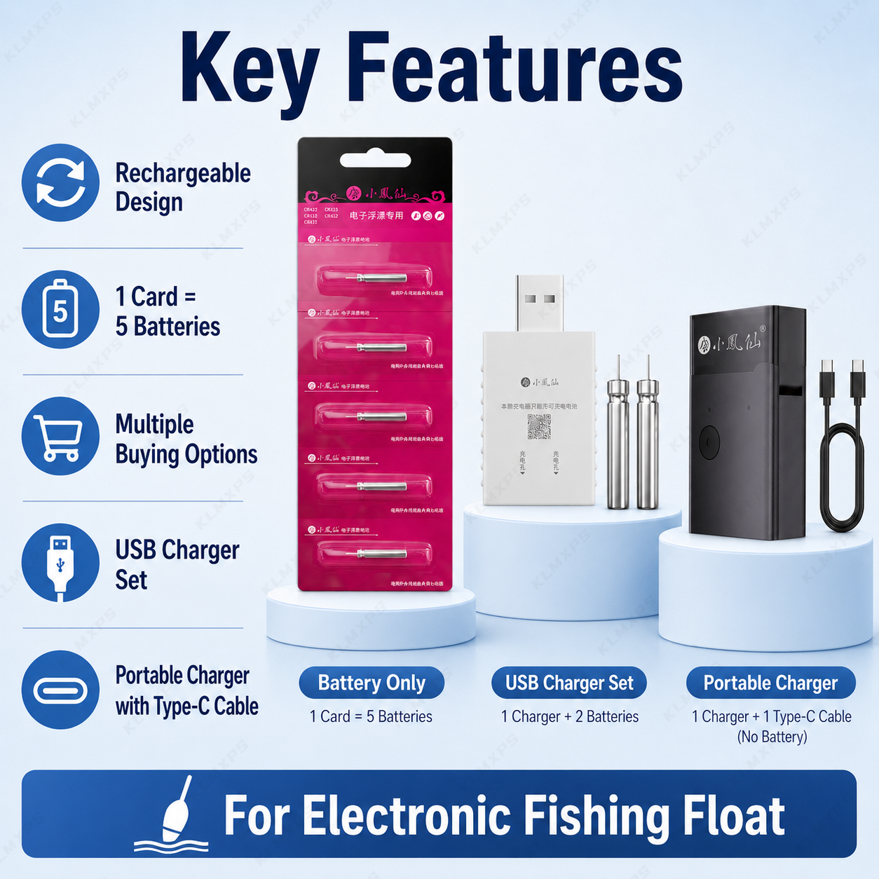 LIR425 Rechargeable Battery fo - đánh giá và giá Fish Finder Charger