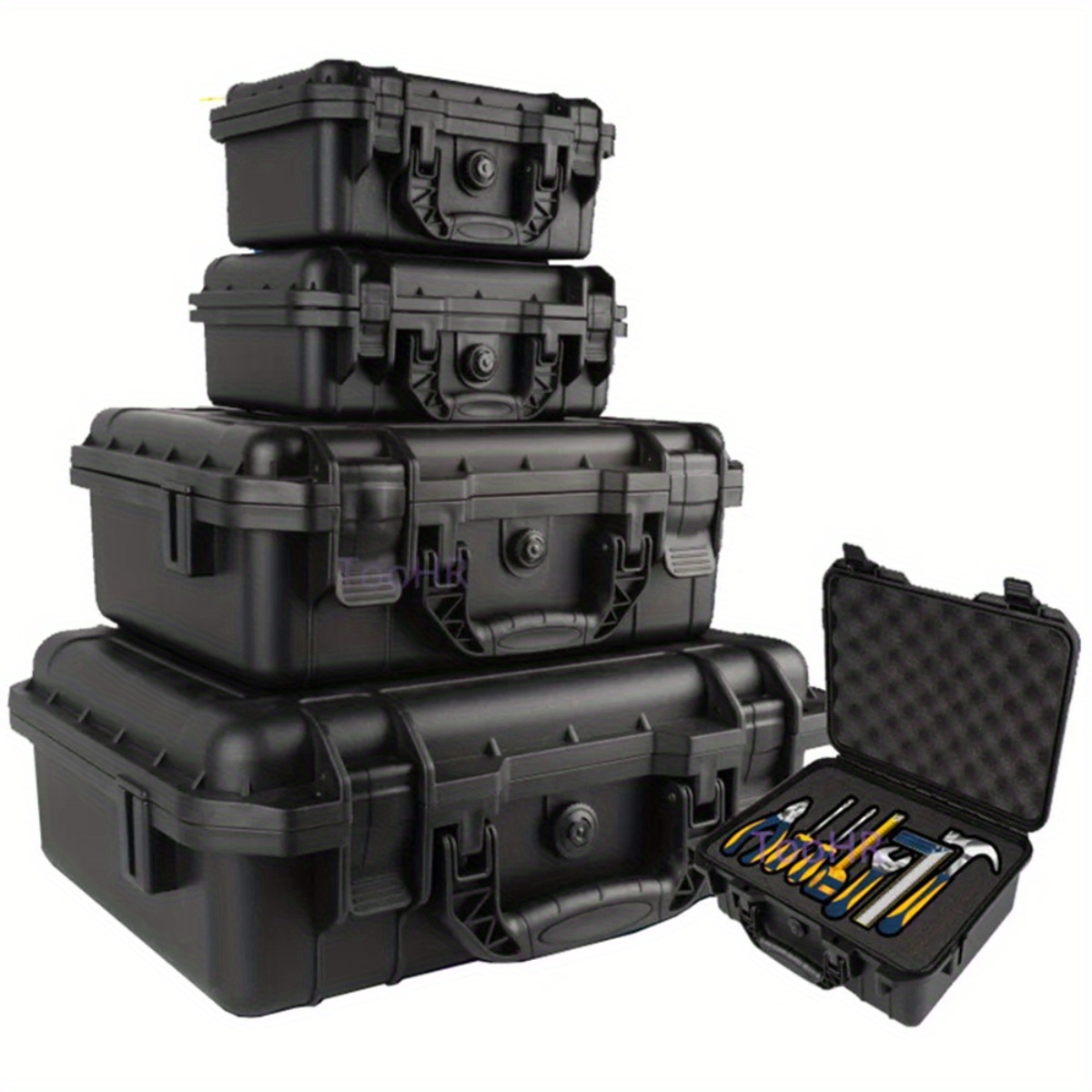 1pc Waterproof Hard Carry Case - đánh giá và giá Fish Finder Case