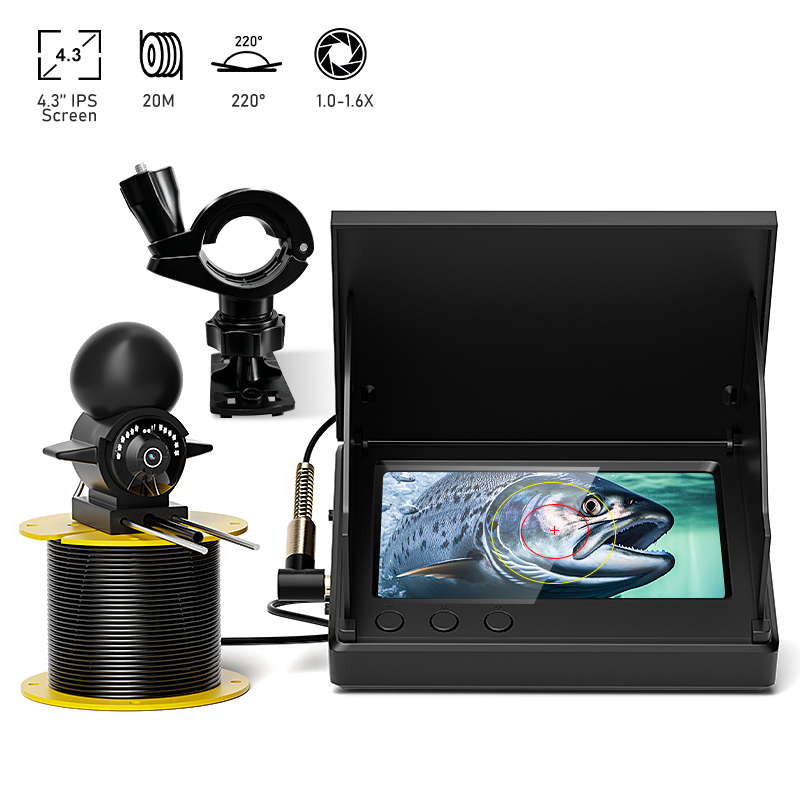 4.3'' LCD Portable Fish Finder - đánh giá và giá Underwater Camera