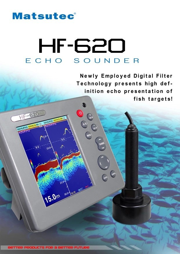 Matsutec 6-inch HF-620 MARINE  - đánh giá và giá Fish Finder