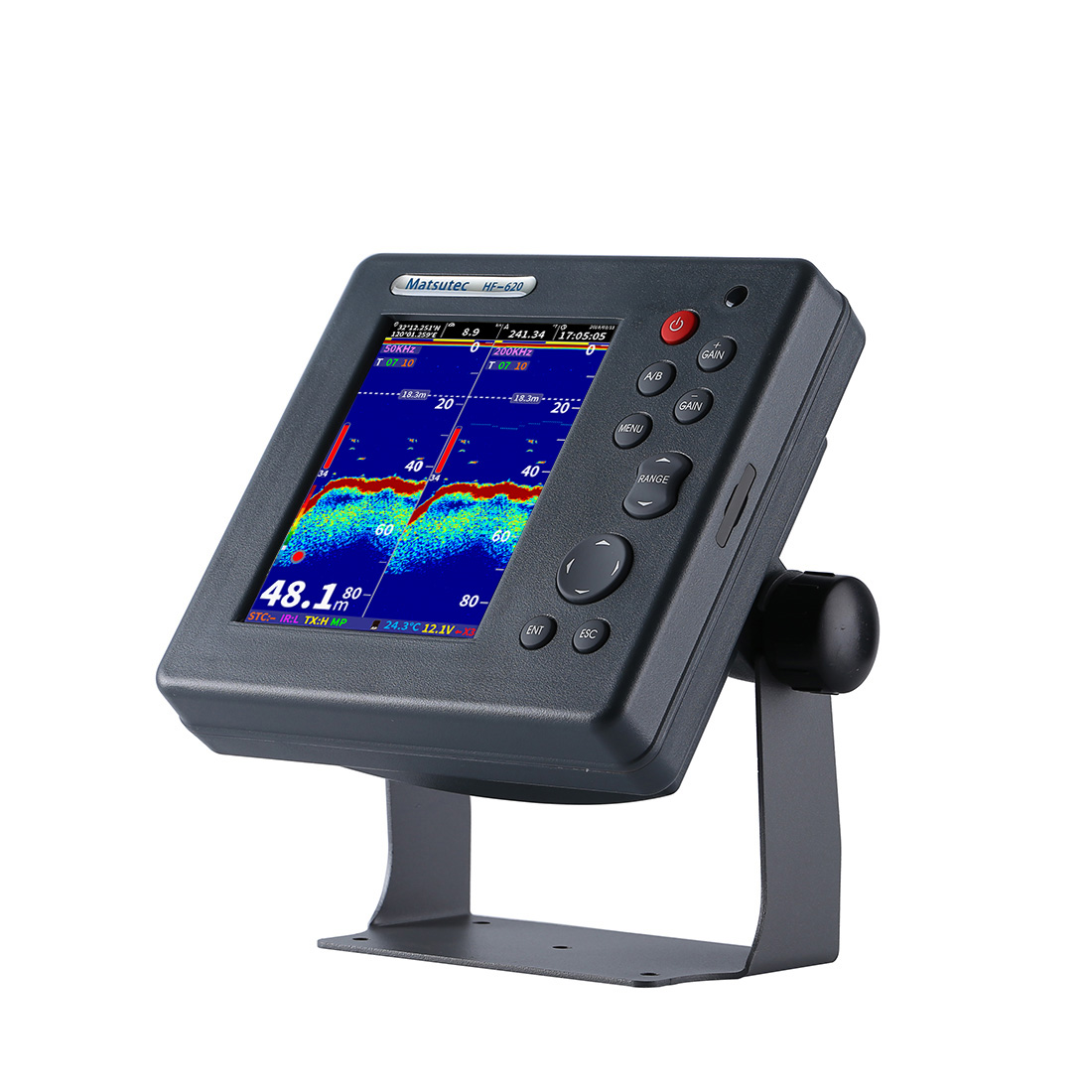 Matsutec 6-inch HF-620 MARINE  - đánh giá và giá Fish Finder