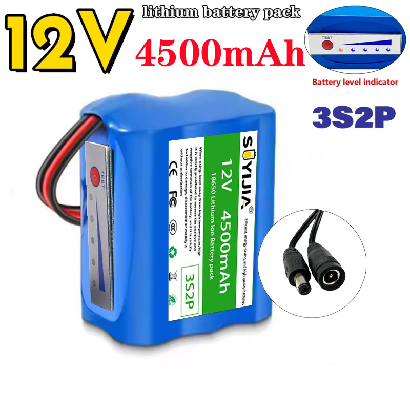 18650 Lithium Battery 3s2p 12v - đánh giá và giá Fish Finder Portable