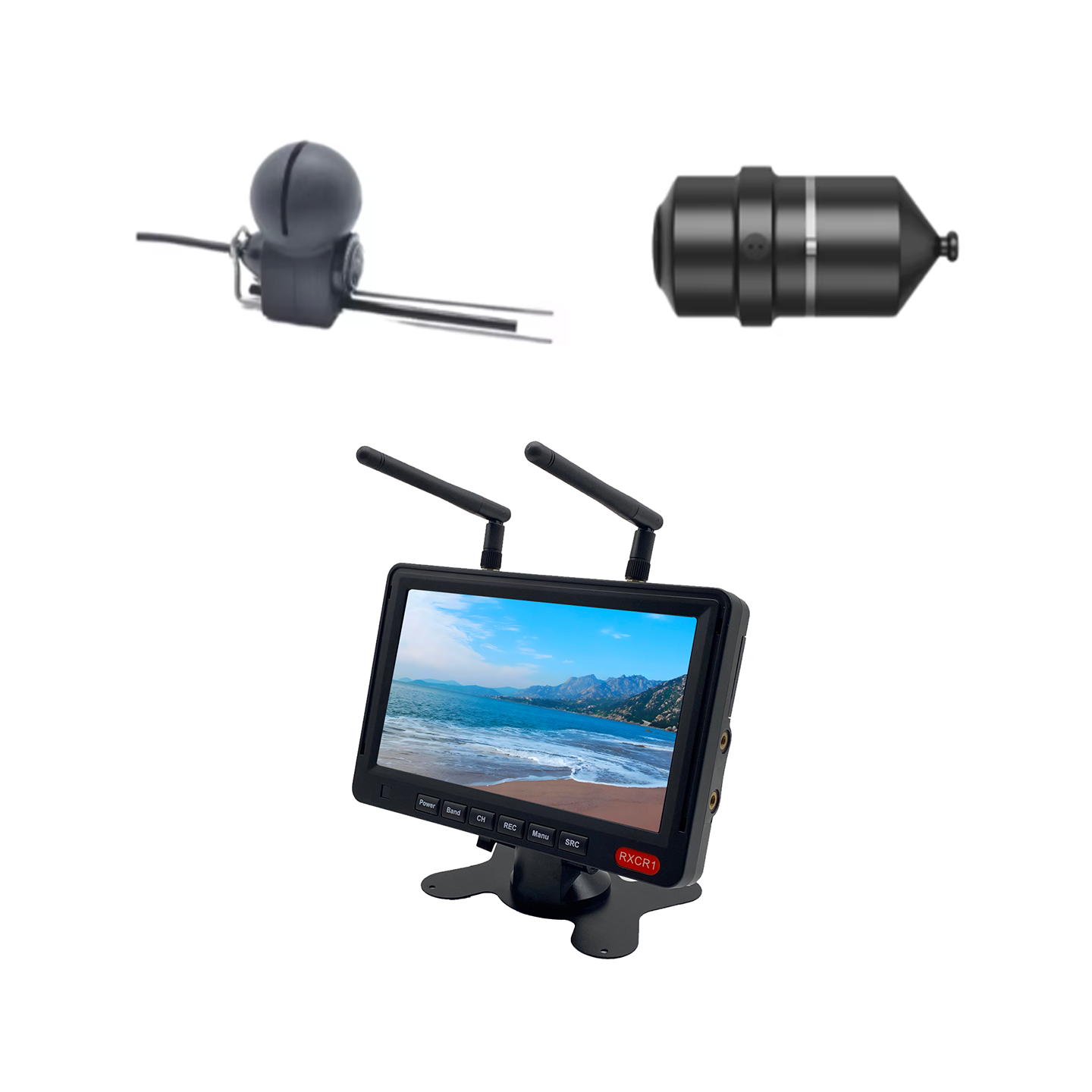 2W image transmission wireless - đánh giá và giá Underwater Camera