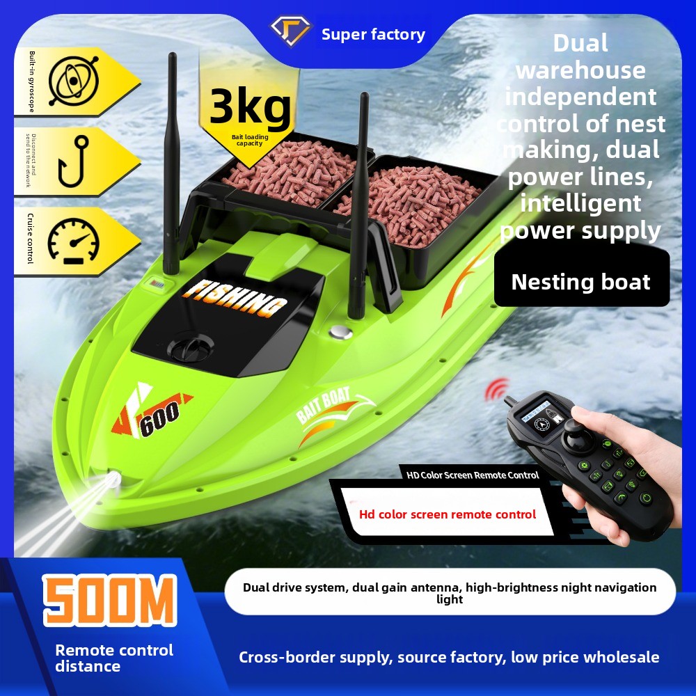 500M RC Fishing Bait Boat Dual - đánh giá và giá Fish Finder Cable
