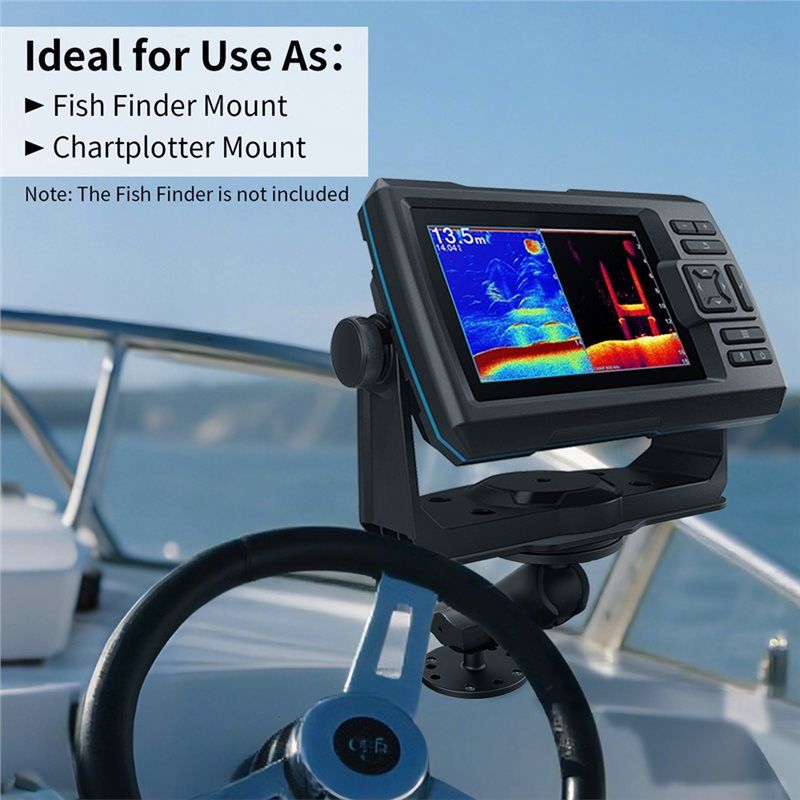 AA90-Aluminum Fish Finder Moun - đánh giá và giá Fish Finder Case