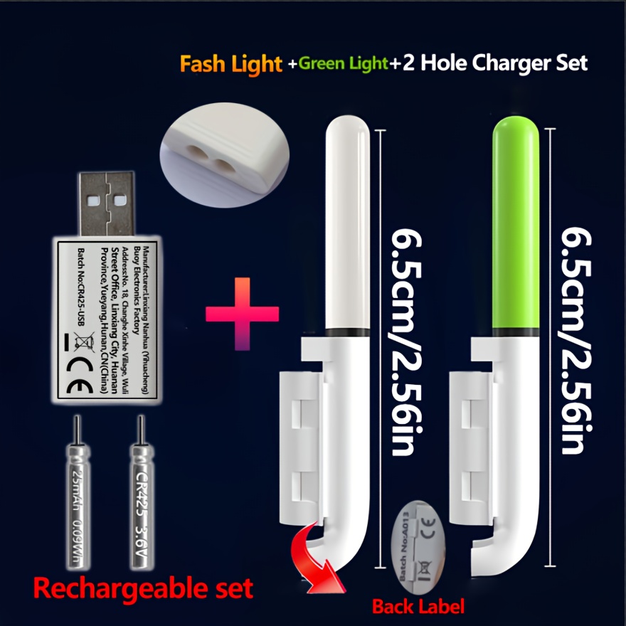 Fishing 5-Piece Set (2 Rod Tip - đánh giá và giá Fish Finder Charger