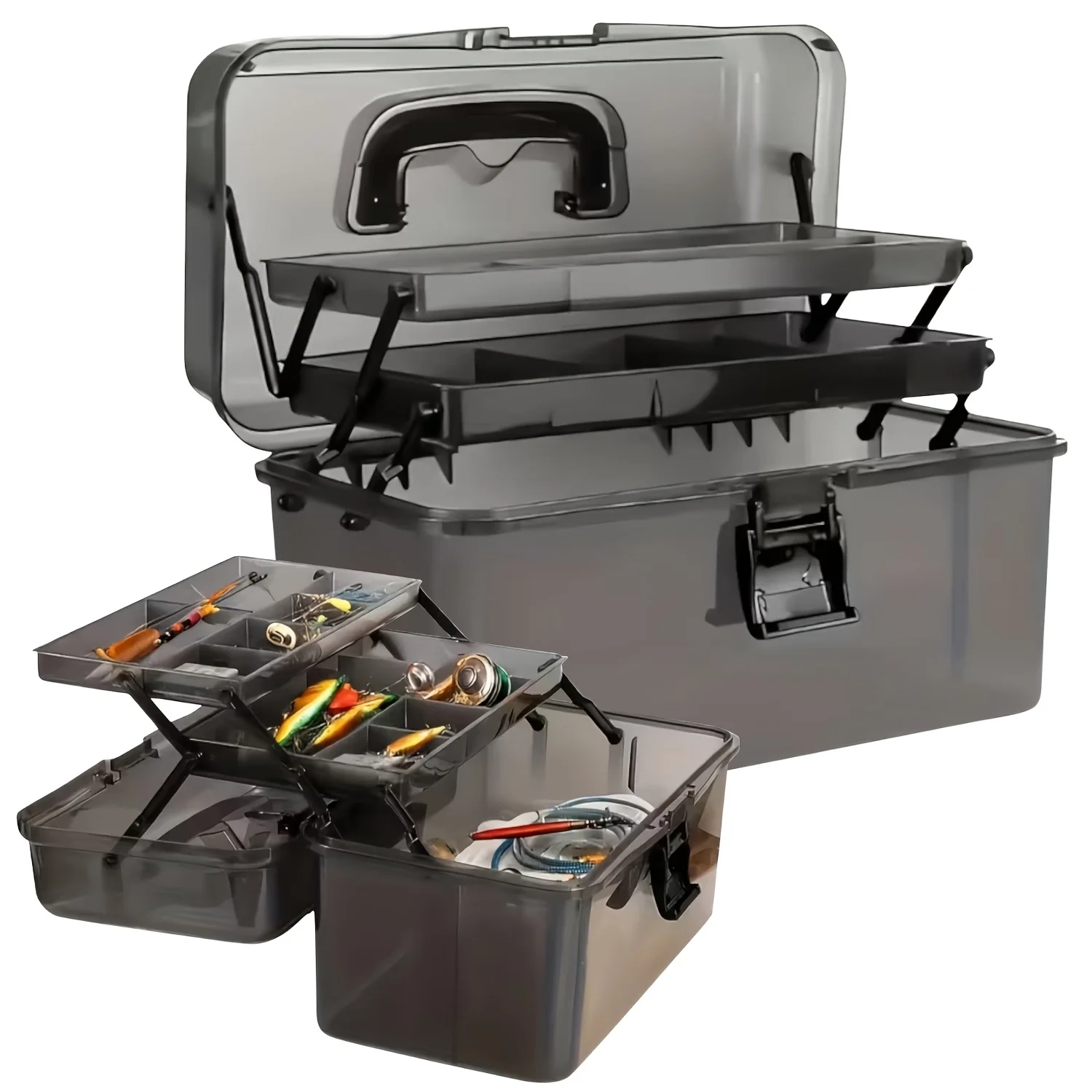 Durable PE Fishing Gear Box |  - đánh giá và giá Fish Finder Case