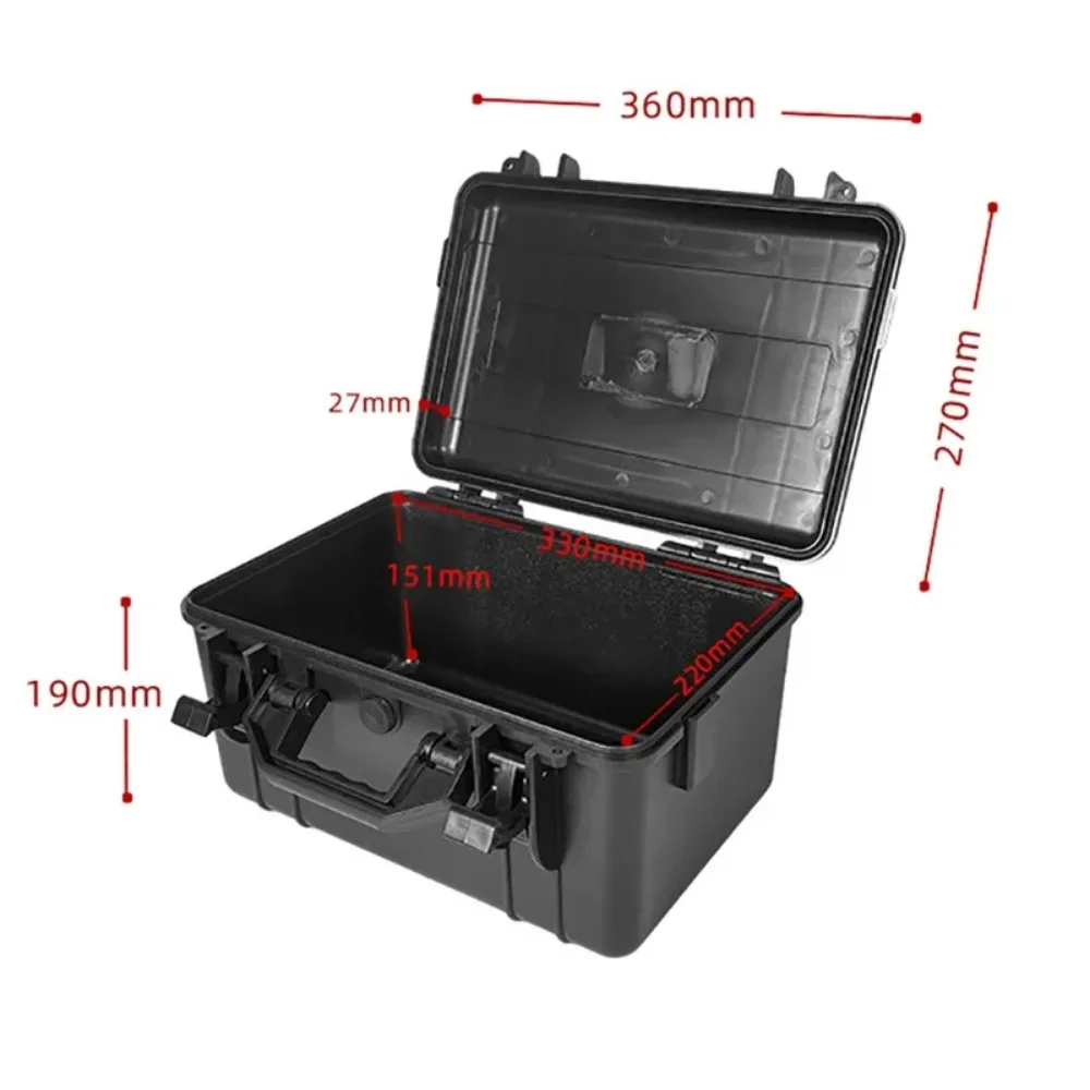 Plastic Tool Box Storage Large - đánh giá và giá Fish Finder Case