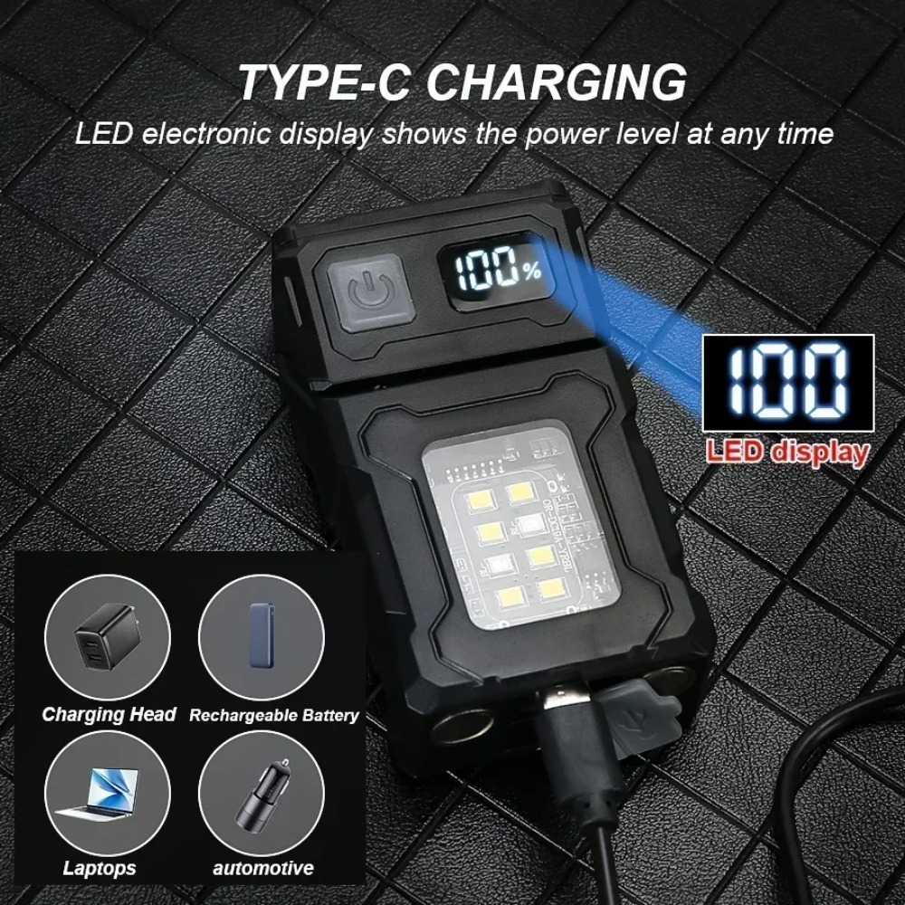 180° Rotatable LED Flashlight  - đánh giá và giá Fishing Light