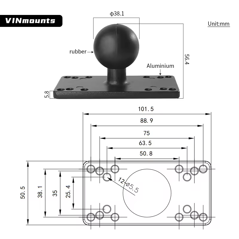 Universal Marine Electronic Fi - đánh giá và giá Fish Finder Mount