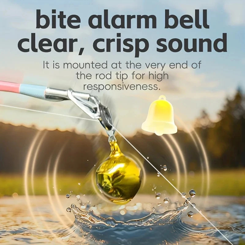 Fishing Bell Bite Alert 5/10pc - đánh giá và giá Bite Indicator