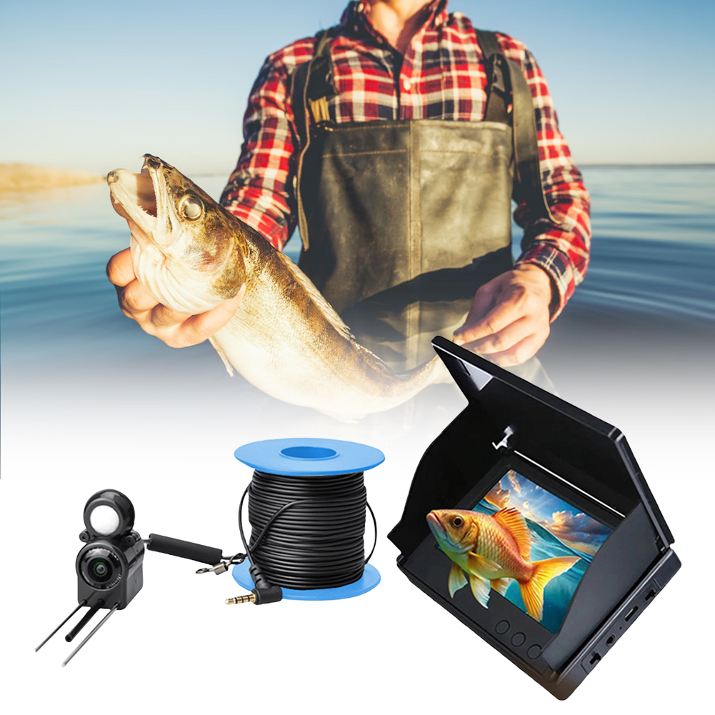 Underwater Fishing Camera 4.3  - đánh giá và giá Fish Finder Cable