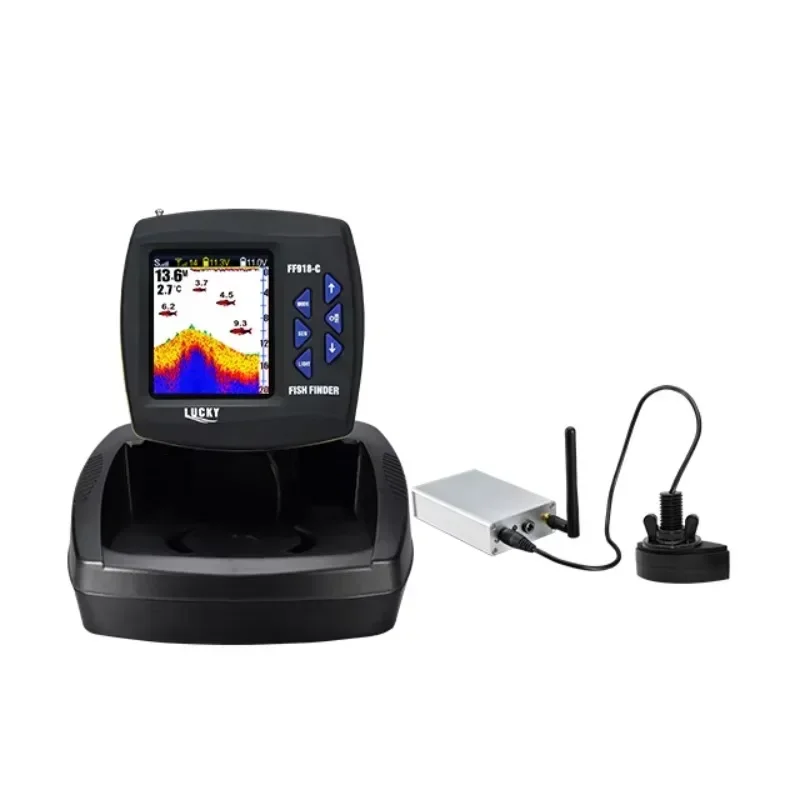 New LUCKY FF918C-WL Color Disp - đánh giá và giá Fish Finder