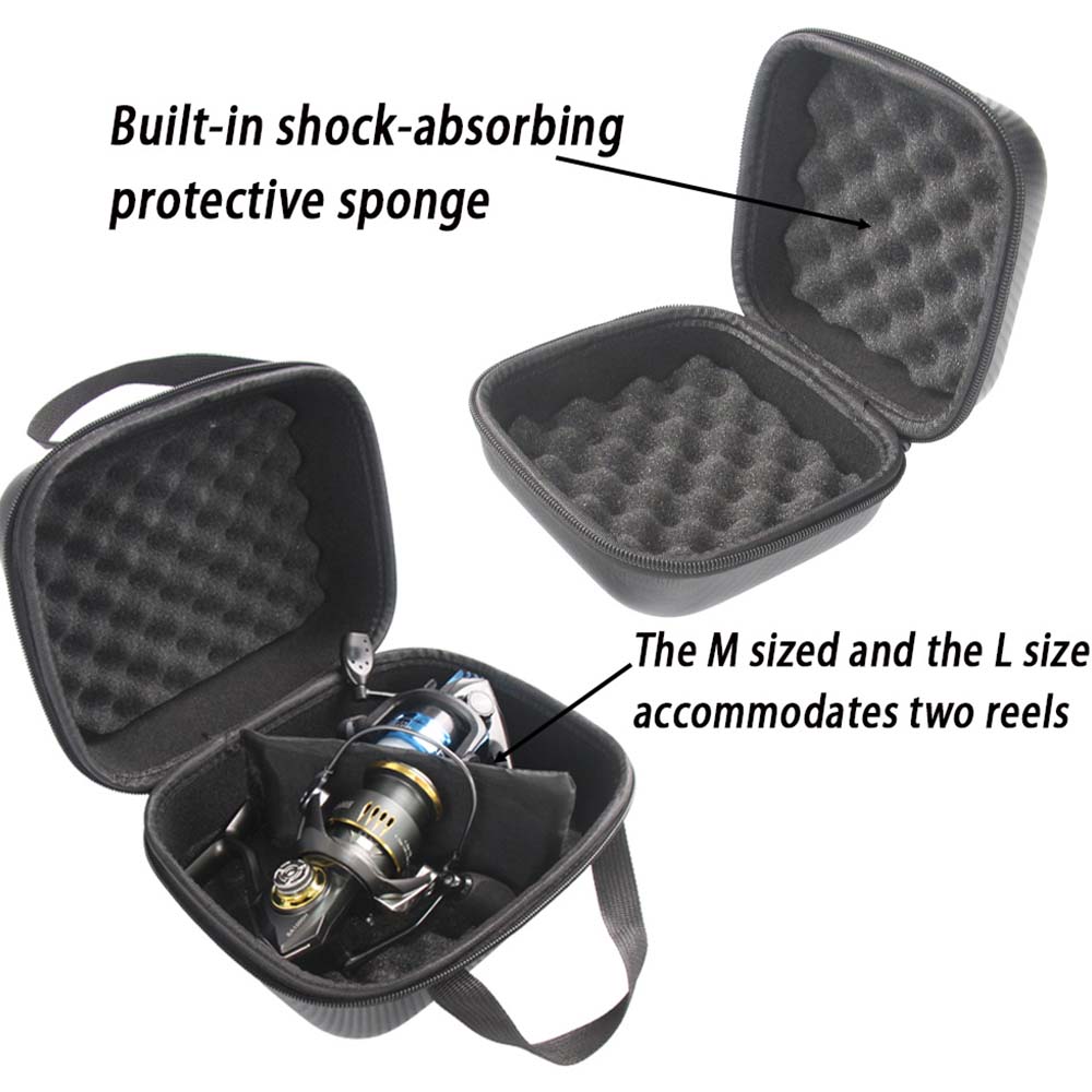 JSFUN Fishing Reel Case S/M/L  - đánh giá và giá Fish Finder Case