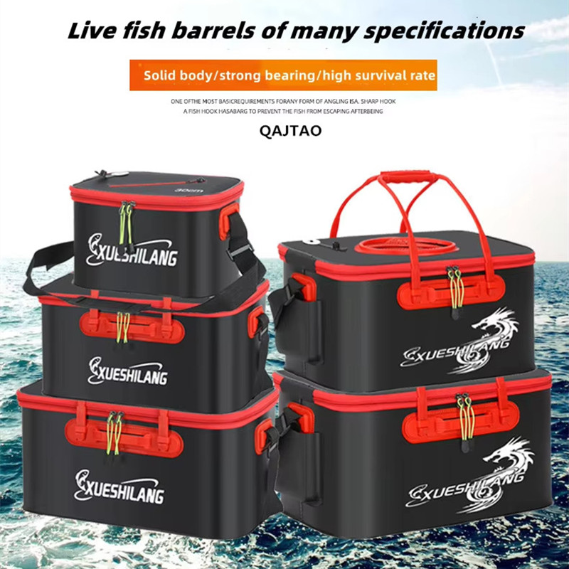 Fishing Bucket Folding Thicken - đánh giá và giá Fish Finder Case
