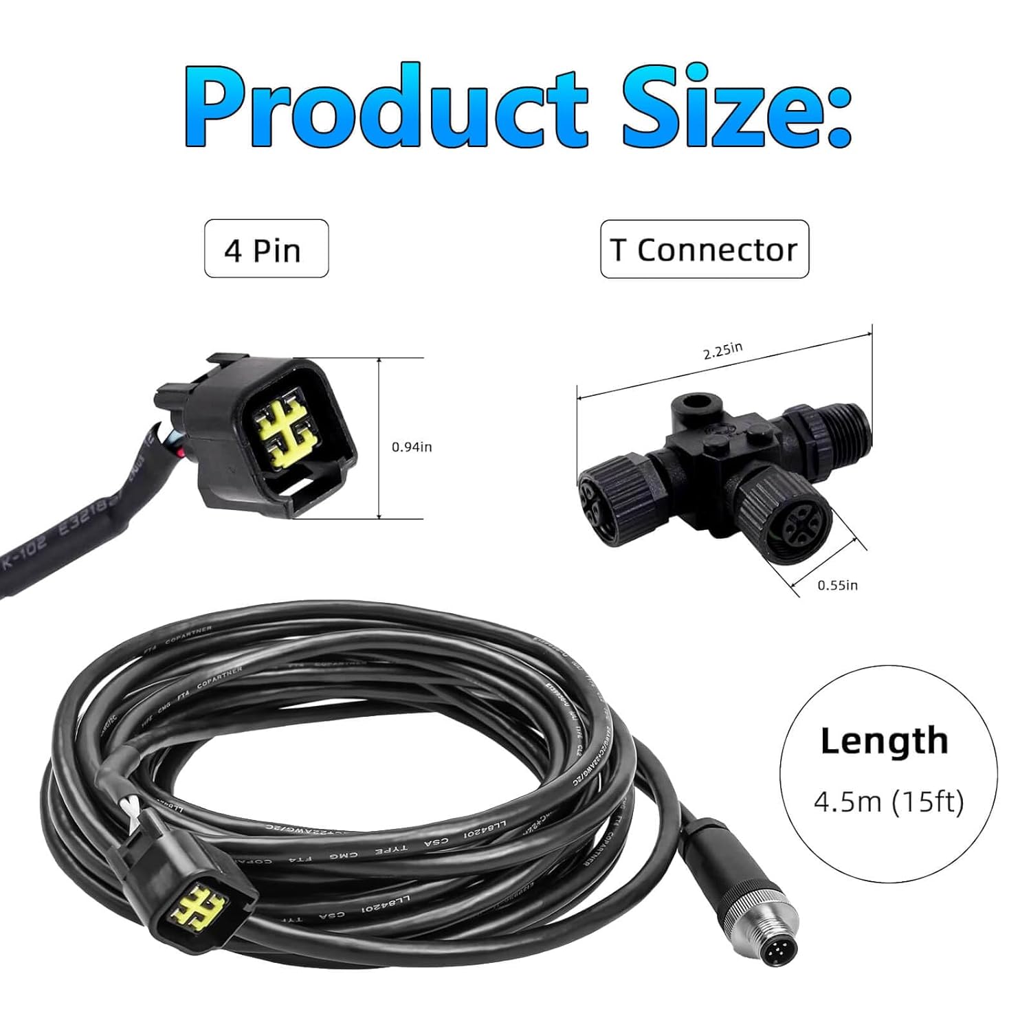 Engine Interface Cable NMEA200 - đánh giá và giá Fish Finder Cable