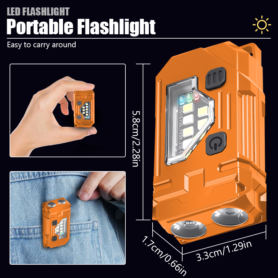 Mini Keychain EDC Flashlight R - đánh giá và giá Fishing Light
