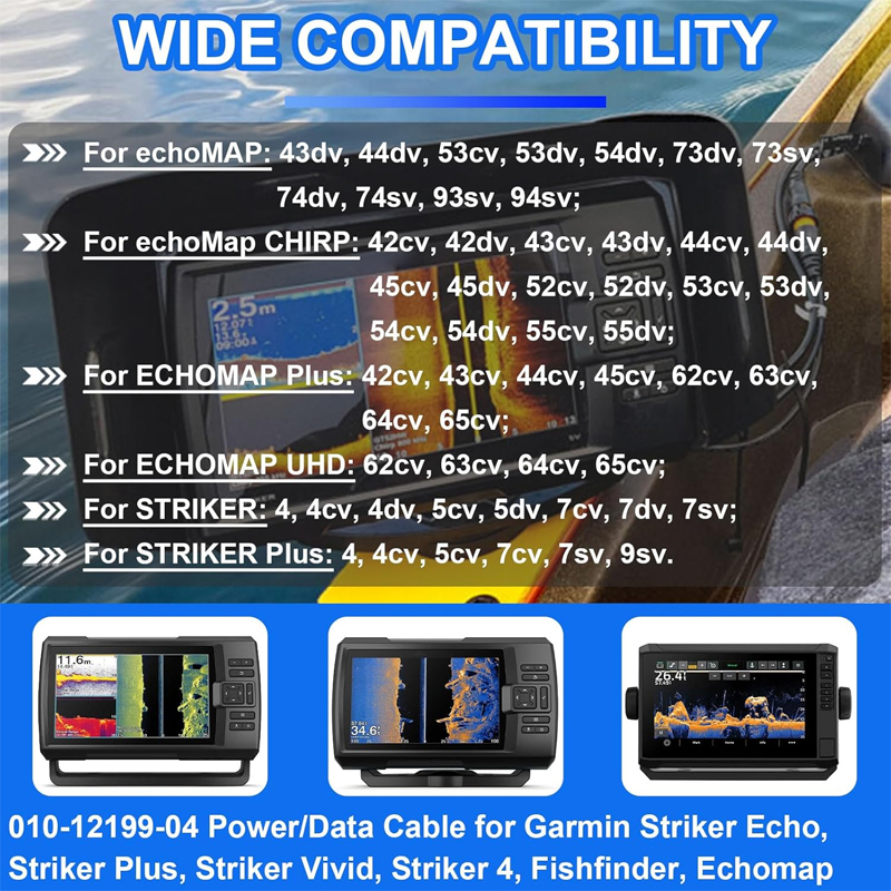 Marine 4-Pin Power Cable Conne - đánh giá và giá Fish Finder Cable