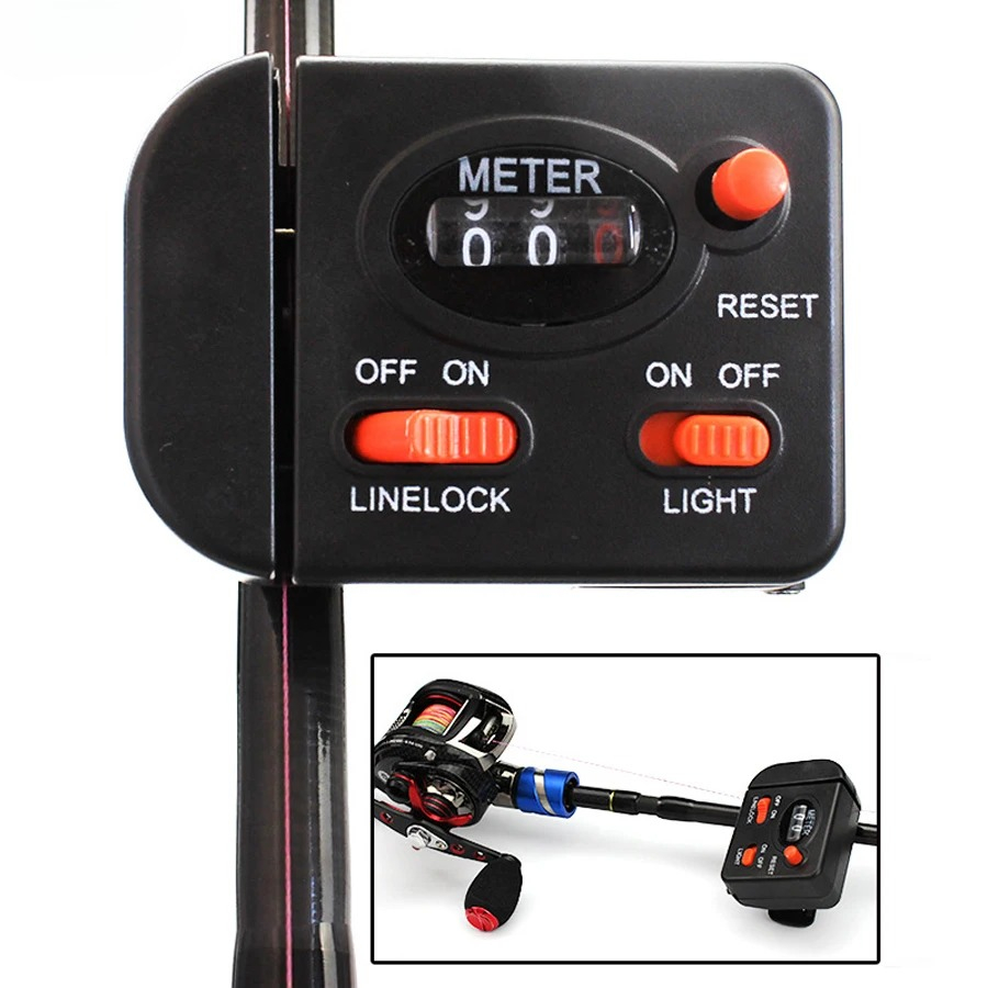 Digital Fishing Line Counter D - đánh giá và giá Fishing Depth Finder