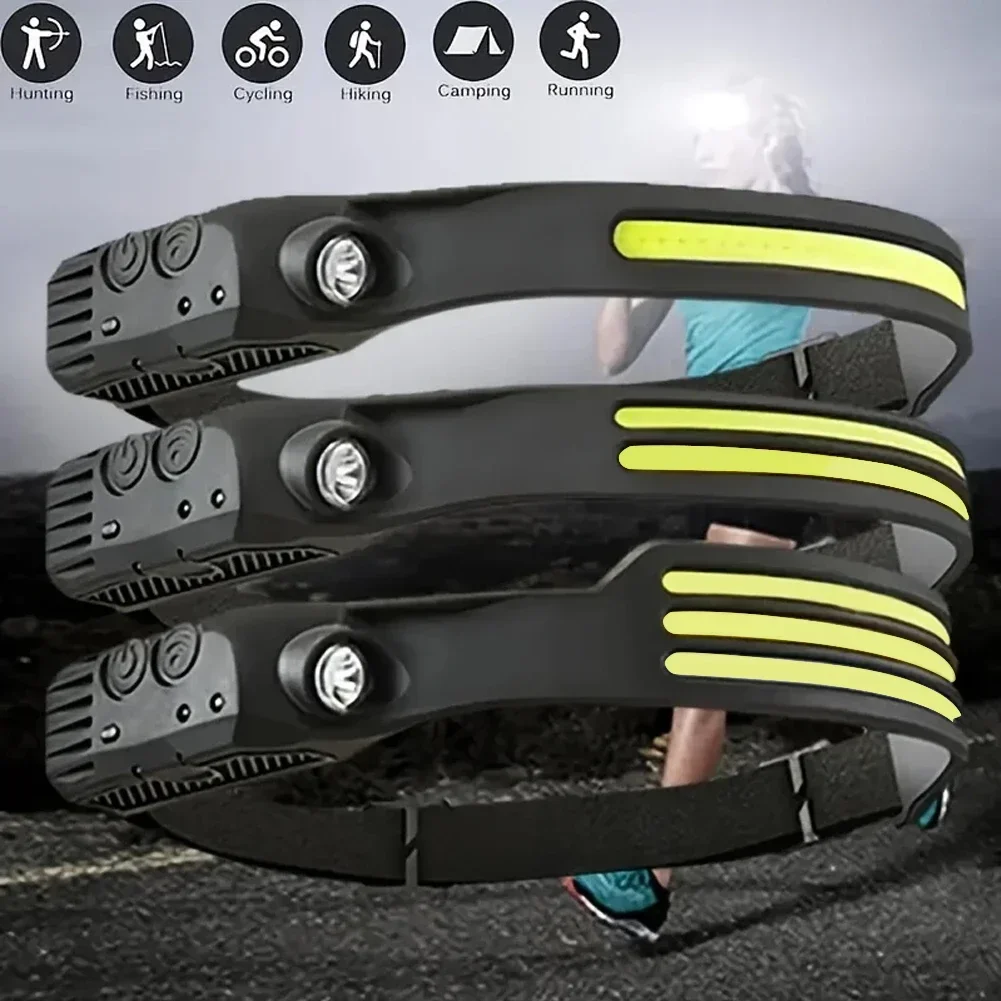 LED Sensor Headlamp Built-in B - đánh giá và giá Fish Finder Battery