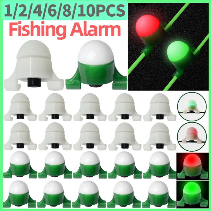 2-8pcs LED Night Fishing Alarm - đánh giá và giá Bite Alarm