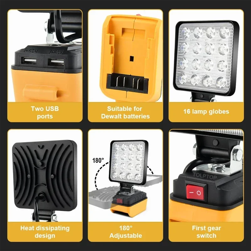 4Inch Led Light Handheld Spotl - đánh giá và giá Fish Finder Battery