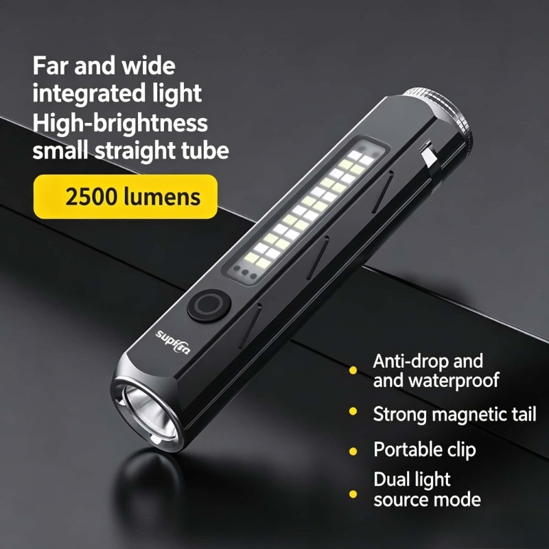 LED Strong Light Flashlight Ty - đánh giá và giá Fishing Light
