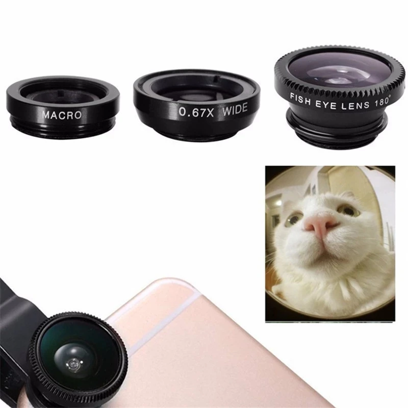 3 In 1 Fisheye Phone Lens 0.67 - đánh giá và giá Fishing Camera