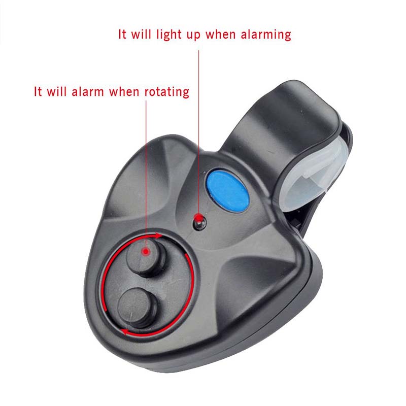 Fishing Rod Bite Alarm LED Ind - đánh giá và giá Bite Indicator