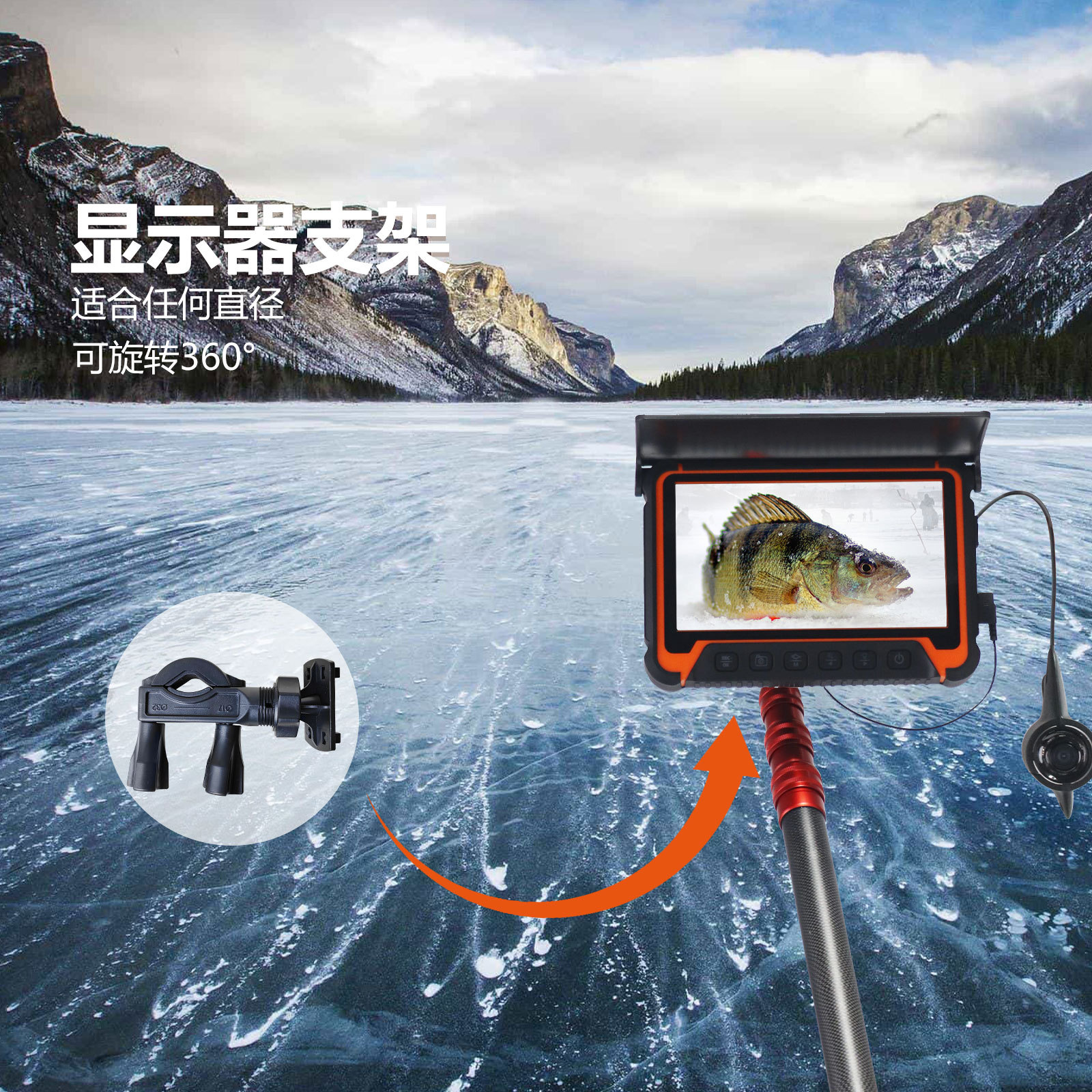 5Inch IPS Screen Underwater 15 - đánh giá và giá Fishing Camera