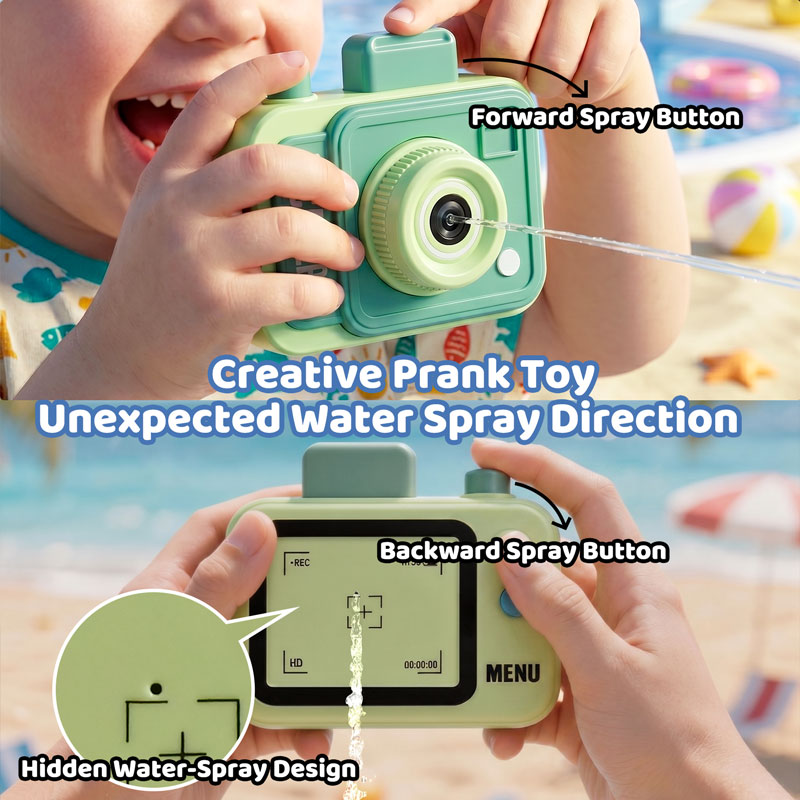 Double-sided Water Gun Camera  - đánh giá và giá Underwater Camera
