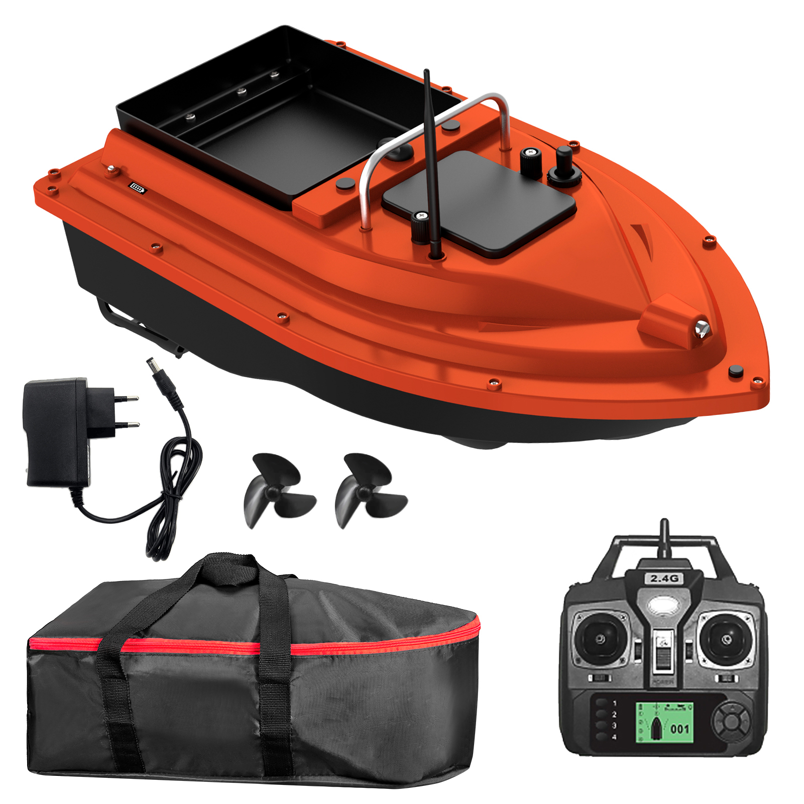 D16E GPS Fishing Bait Boat wit - đánh giá và giá Fishing Gps