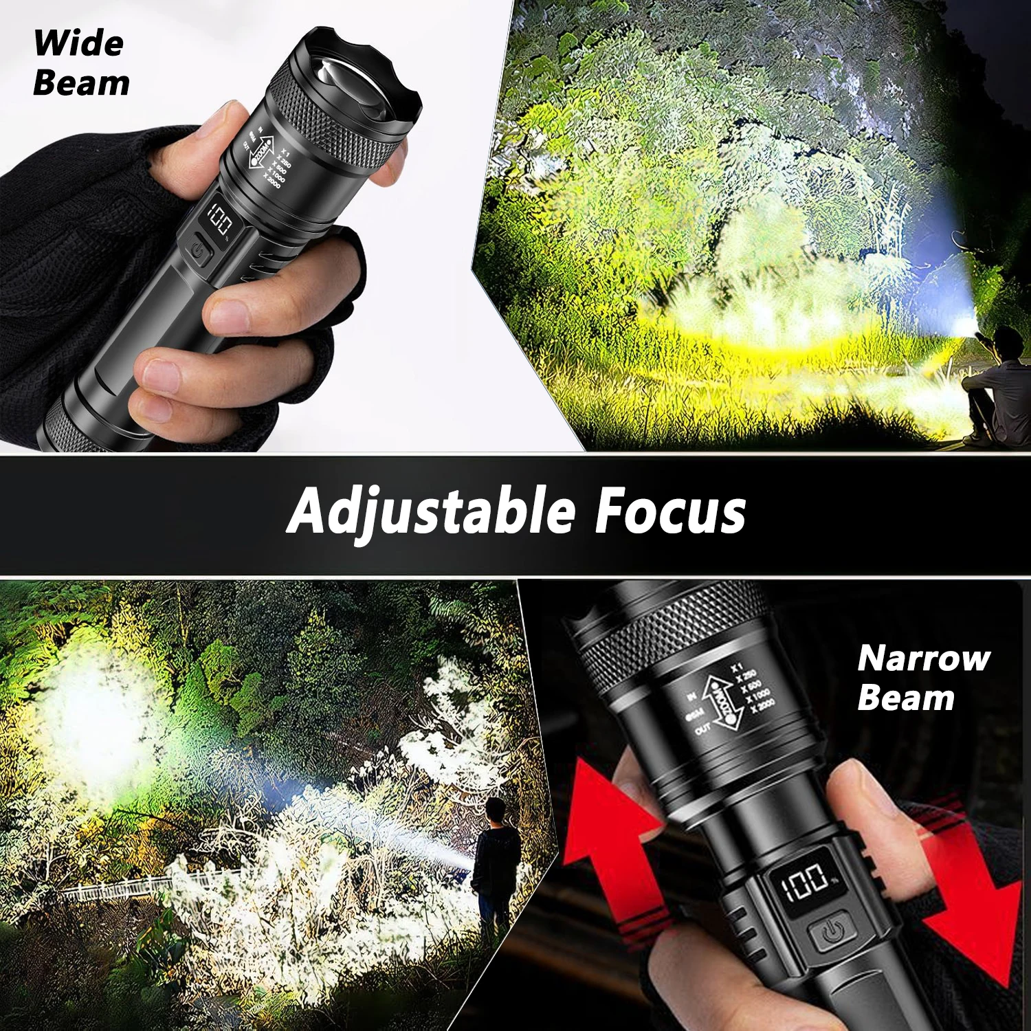 Ultra Bright LED Flashlight 20 - đánh giá và giá Fishing Light