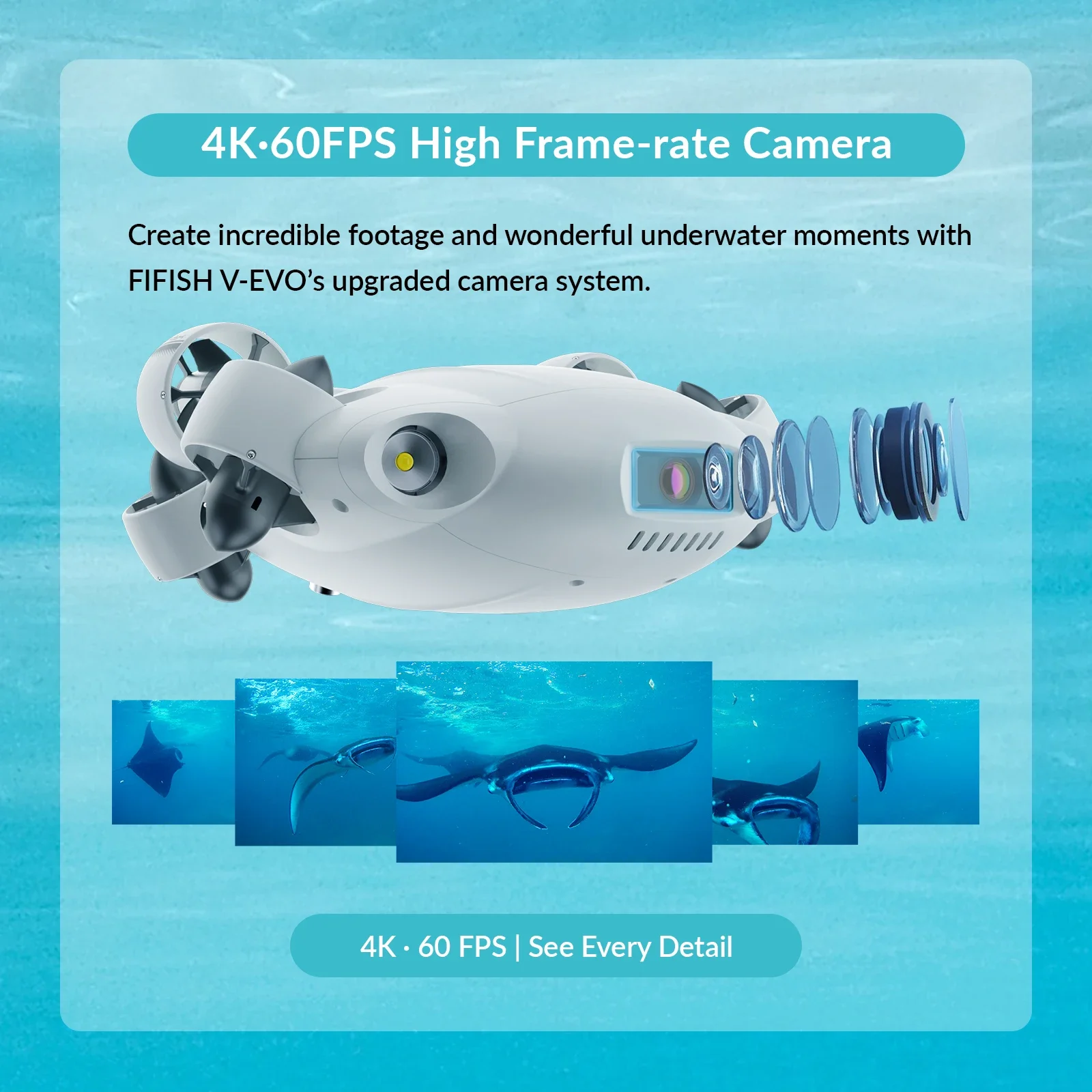 2026 Premium  FIFISH V-EVO Und - đánh giá và giá Underwater Camera