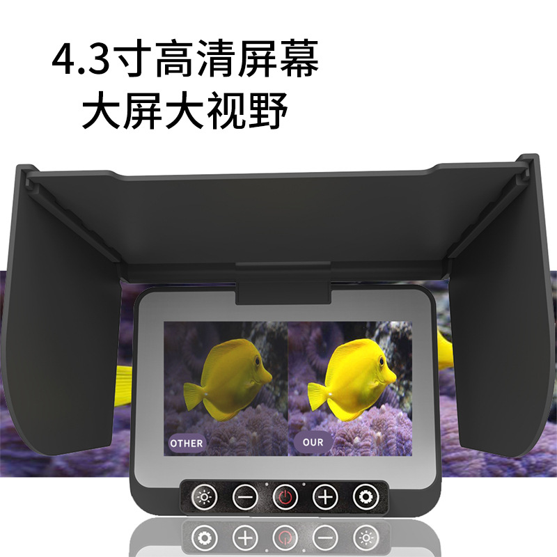 4.3Inch IPS Screen 1000TVL Und - đánh giá và giá Fishing Camera
