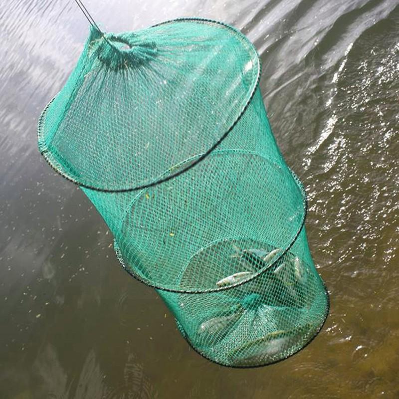 Folding Round Nylon Mesh Metal - đánh giá và giá Fishing Gps