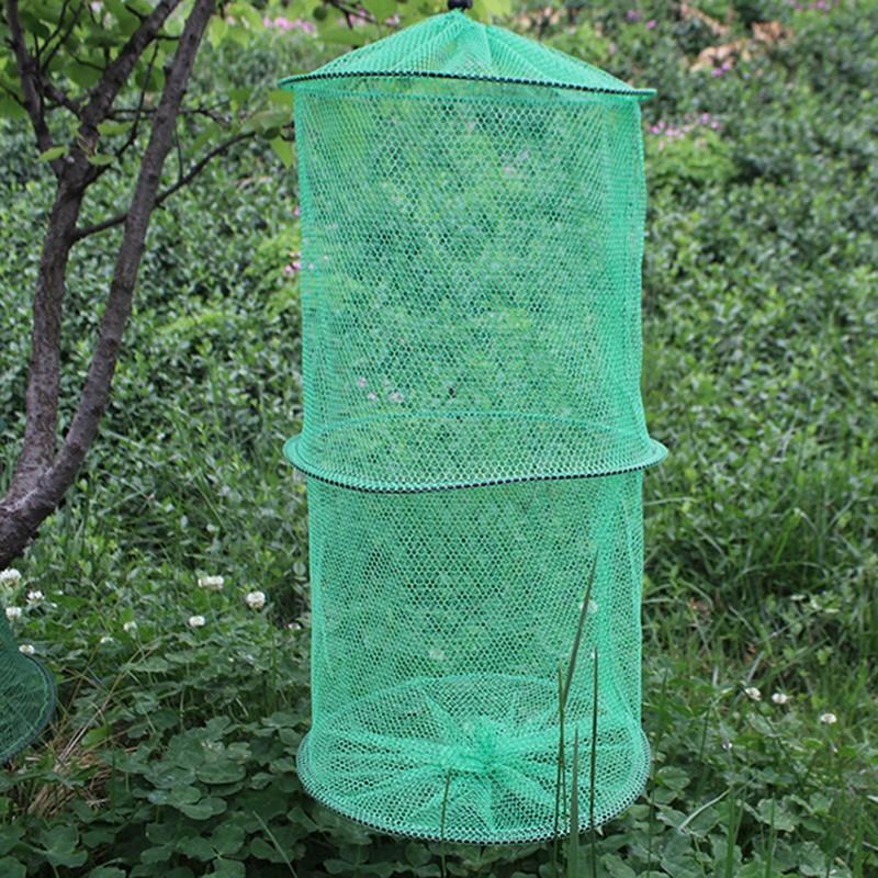 Folding Round Nylon Mesh Metal - đánh giá và giá Fishing Gps