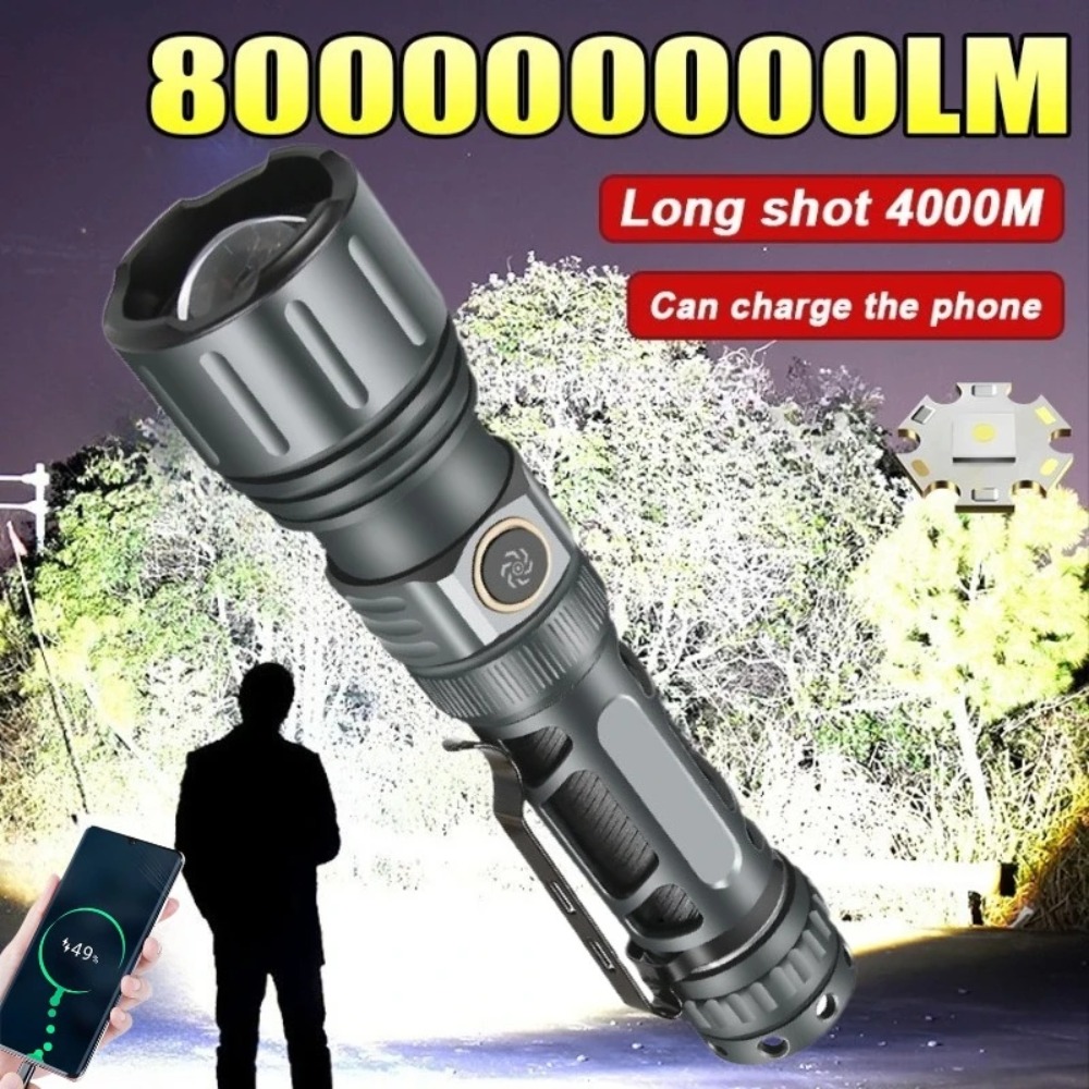 Super Bright Flashlight Portab - đánh giá và giá Fishing Light