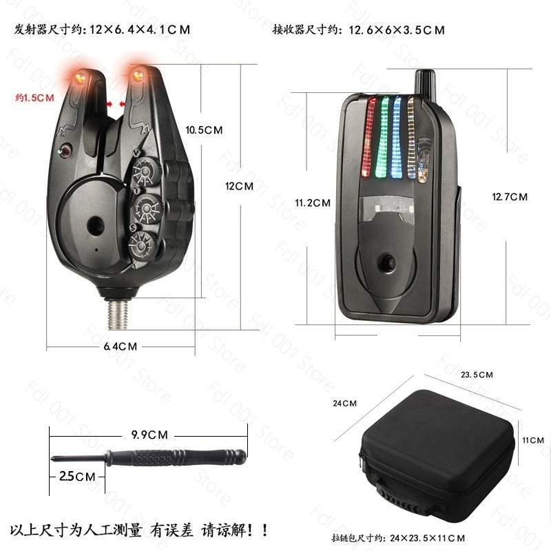 Waterproof JY-82  Durable Wire - đánh giá và giá Bite Alarm